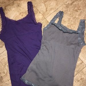 Girls lace tank tops